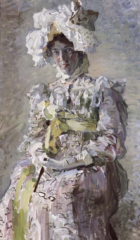 Mikhail Vrubel The portrait of Isabella France oil painting art
